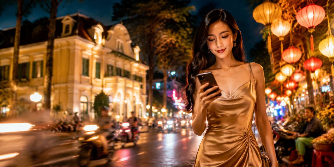 Không gian sòng casino di động nhộn nhịp tại Đà Lạt